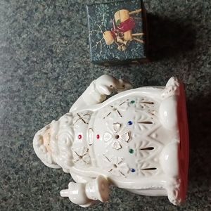 Home Christmas Santa and Tea Lites